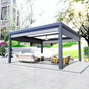 <span class=keywords><strong>Toldo</strong></span> Motorizado de Aluminio para Exteriores SINGO 3X3 <span class=keywords><strong>3X4</strong></span> 4X4 6X4M con Lona de PC y Control Remoto para Jardín, Patio, Terraza - Product Image 1