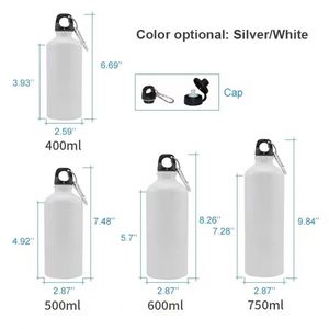Vaso de Viaje Económico en Varios Colores, Botella de Aluminio para Beber, OEM, Disponible en Diversos Tamaños - Product Image 2