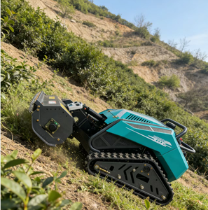 Cortadora de Césped Robótica Todoterreno con Certificación CE y EPA, Desbrozadora Inalámbrica para Agricultura, Robot Cortacésped Inteligente con Control Remoto - Product Image 6