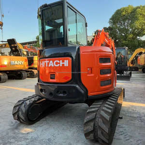 2020 Hitachi ZX50u Mini pelle capacité de 5 tonnes pelleteuse d'occasion multifonctionnelle ZAXIS 50 55 Original du Japon Hitachi ZX55 - Product Image 4