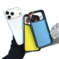 Coque de téléphone à pois gaufrés pour iPhone 17 Pro Max, magnétique, antichoc, avec protection renforcée, en TPU tissé et microfibre magnétique