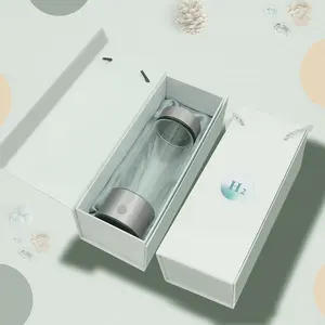 High Quality Gift Set Rechargeable H2 Hydrogen Rich Ionizer Water Bottle New Technology SPE PEM Hydrogen Water Bottle Generator