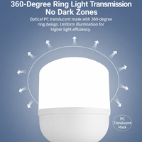 Ampoule LED à culot E27, ampoule à boule LED pour la maison, source de lumière à économie d'énergie à haut lumen, éclairage LED intérieur pour la maison