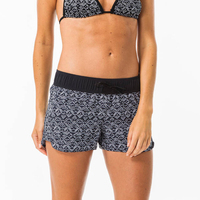 Shorts de plage pour femmes en polyester recyclé et élasthanne, extensibles dans les quatre sens, pour les surfistes de tous niveaux, sports nautiques
