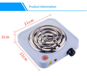 Fornello Elettrico con Funzione di Riscaldamento e Sicurezza, Bruciatore Elettrico per Cucina, Fornello Elettrico Solido - Product Image 5
