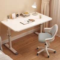Bureau d'écriture ergonomique en bois réglable en hauteur, table d'étude pour étudiants, table d'ordinateur durable, table de bureau pour la maison