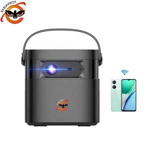 EASUNTECH M2 hd 1080p DLP <b>Led</b> Smart Android Video 4K 3D TV Outdoor Handphone Mini Mobile Phone Portable <b>Projector</b> with Battery - Product Image 1