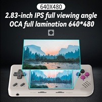Nouvelle console de jeu ANBERNIC Mini RG28XX 2024, console portable, écran de 2,83 pouces, 640*480, émulateur de jeux vidéo PSP PS1
