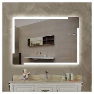 <span class=keywords><strong>Espejo</strong></span> LED de pared sin marco <span class=keywords><strong>para</strong></span> Barbero, <span class=keywords><strong>espejo</strong></span> de salón de <span class=keywords><strong>tocador</strong></span> de cuerpo entero <span class=keywords><strong>con</strong></span> luces LED - Product Image 1