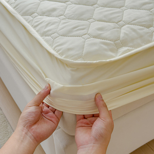 Drap-housse matelassé imperméable et anti-fuite en mélange polyester-<span class=keywords><strong>coton</strong></span>, antidérapant tout autour, pour bébés, pour le commerce transfrontalier - Product Image 3