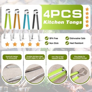 궁극의 바베큐 필수품 세트-스테인리스 스틸, 식기세척기 안전, 캠핑 및 뒤뜰 그릴 - Product Image 6