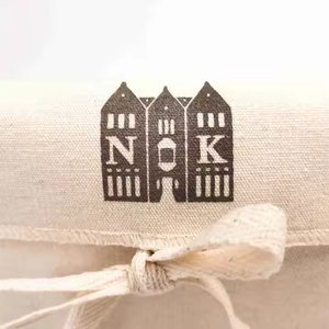Enveloppe <span class=keywords><strong>Martin</strong></span> en coton imprimé avec logo personnalisé sac d'emballage cadeau enveloppe poussière en coton biologique pochette cosmétique pour bijoux - Product Image 3