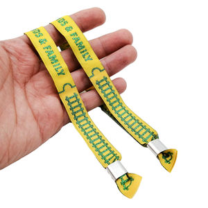 QR Code MHz NFC تتبع RFID أساور معصم سوار معصم من قماش RFID مع إغلاق للاستخدام مرة واحدة - Product Image 5