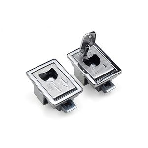 YH3107 Caravan rimorchio serratura chiave a pulsante <span class=keywords><strong>porta</strong></span> <span class=keywords><strong>scorrevole</strong></span> pannello di blocco aereo Clip <span class=keywords><strong>per</strong></span> uso ingegneristico prodotto lucchetti - Product Image 3