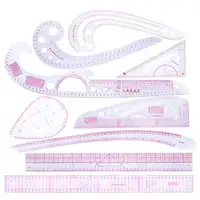 7pcs/set Sewing Tailor French Curve Rulers Drawing Line Measure Clothing  Patchwo