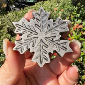 Großhandel hochwertige hand polierte natürliche Heil kristall Silber Obsidian Schneeflocke für Wohnkultur - Product Image 2
