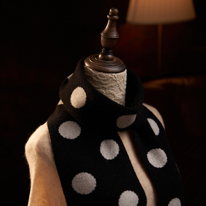 New Design Korean Winter Warm Silk <strong>Wool</strong> Scarf Soft Knitted Scarf <strong>Shawl</strong> <strong>100</strong>% Real Cashmere Scarf - Product Image 6