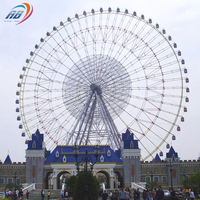 Équipement touristique coloré de grande roue de haute qualité fourni directement par l'usine dans le parc d'attractions