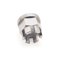 Shen Zhen China alta precisión CNC metal fabricación mecanizado servicio hilo conversión cabeza hilo manga