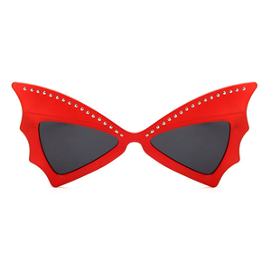 Occhiali da Sole di Alta Moda con Design a Farfalla, Decorazione in Metallo e Rivetti, Occhiali da Sole Stile <span class=keywords><strong>Cat</strong></span> <span class=keywords><strong>Eye</strong></span> per Donne - Product Image 2