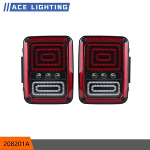 ใหม่รมควัน LED ไฟเลี้ยวย้อนกลับไฟท้ายสำหรับรถจี๊ปแรงเลอร์jk 2007 2008 2009 2010 <span class=keywords><strong>2011</strong></span> 2012 2014 2013 2014 2015 2016 2017 - Product Image 2