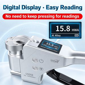 Linshang LS255 Digital Webster Hardness <b>Tester</b> for Aluminum Profiles Sheets and Copper Parts - Product Image 6