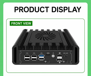 Mini PC H31F Intel N150 Core i3 N300 sin ventilador, firewall, 3 puertos LAN de 2500 Mbps, 2 puertos SFP de 10 GbE, dispositivo de seguridad de red. - Product Image 3