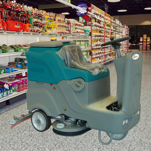 GS860 Industrial Grade Floor Scrubber High Performance Road With Brush <b>Pump</b> and <b>Battery</b> for Farm Industries Floor Clean Scrubber - Product Image 1
