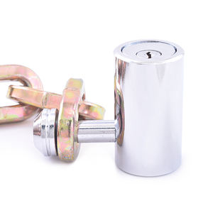 Candado de cadena de bicicleta antirrobo de 100cm de alta seguridad de 60mm, candados de acero de latón para patinete <span class=keywords><strong>eléctrico</strong></span> y motocicleta, precio de fábrica - Product Image 2