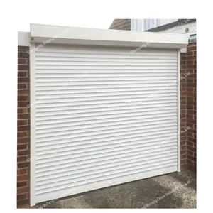 Puerta de garaje de persiana enrollable de aluminio de aleación 2024 con función automática, bonita Puerta de persiana enrollable con precio competitivo