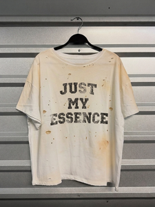 เสื้อยืดฮองกวนทรงโอเวอร์ไซส์ผ้าคอตตอนหนานุ่ม ซักย้อมแบบแอซิดวอช สำหรับผู้ชาย พิมพ์โลโก้ตามสั่ง ทรงบ็อกซี่ แขนสั้น - Product Image 1