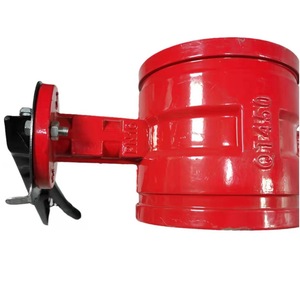 Vanne papillon rainurée Longyao Shuangyong D81X-16Q en fonte ductile à joint souple pour applications d'eau basse pression - Product Image 2