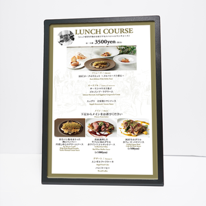 Kim Loại bảng A4 A5 tông quảng cáo áp phích Hội Đồng Quản trị đứng hiển thị khán đài - Product Image 2