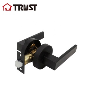 Panasonic — levier tubulaire, 6913-R-MB, pour portes intérieures de qualité 3, serrure de porte, noir mat - Product Image 1
