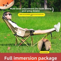 Chaise pliante inclinable à quatre positions en fer, vente en gros, lit pliant simple, chaise lune portable, chaise de sieste de bureau