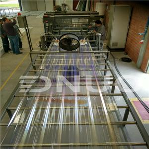 Máquina de Producción de <span class=keywords><strong>Tejas</strong></span> de Techo de Material Compuesto de Poliéster Reforzado con Fibra de Vidrio (GFRP) - Product Image 3