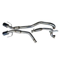 Silencieux de tuyaux d'échappement en acier inoxydable à double sortie HKS Legamax pour Ford Raptor Next Gen 3.0 V6 2022-modèle actuel
