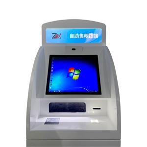 Hot bán màn hình cảm ứng tiền mặt đăng ký A4 in ấn và quét tiện ích tự dịch vụ thanh toán kiosk máy atm - Product Image 5