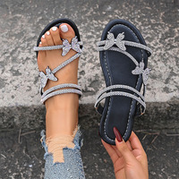 Chaussons élégants de haute qualité pour femmes, chaussons plats pour femmes, chaussons de créateurs pour femmes