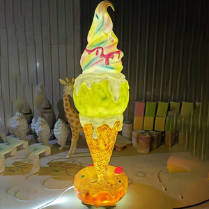 Decorazione per torta di compleanno in schiuma di grandi dimensioni modello di visualizzazione per Cupcake colorato a 3 livelli per decorazione di eventi da forno per centri commerciali - Product Image 5