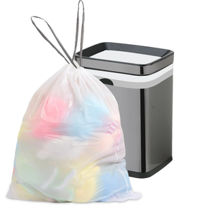 Szxw Presto Tùy Chỉnh Phân Hủy Sinh Học Dùng Một Lần Túi Nhựa Dây Kéo Nhà Bếp Chất Thải Tương Thích Thùng Rác Túi - Product Image 1