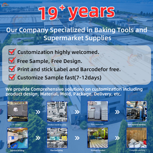 Xl-đầy màu sắc 6 Mảnh nhựa nướng bánh spatulas hình thang hình bán nguyệt hình tam giác răng cưa bánh kem <span class=keywords><strong>scraper</strong></span> - Product Image 6