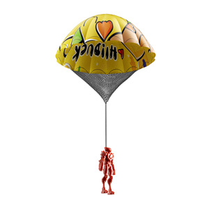 Juguete de Paracaídas para Niños, Juguete de Soldado para Lanzar a Mano, Juego al Aire Libre para Niños de 3 a 12 Años, Juguete Volador de Plástico Duradero y Divertido - Product Image 3