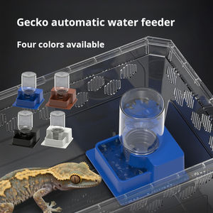 Hamster Guarding Palace Lizard Lazy Person Raising Artefacto Agua potable automática Alimentador <span class=keywords><strong>de</strong></span> reptiles - Product Image 2