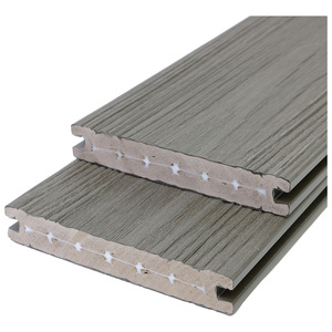 Plancher de terrasse extérieur en PVC co-extrudé ASA, haute dureté, résistant aux rayures, ignifuge, faible entretien, aspect bois, pour villa et patio - Product Image 5