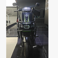 Scooter électrique de livraison de nourriture Blackknight M1, longue portée, batterie au lithium, système d'alimentation Yinglong, frein TCS+CBS, roue en alliage de 12 pouces