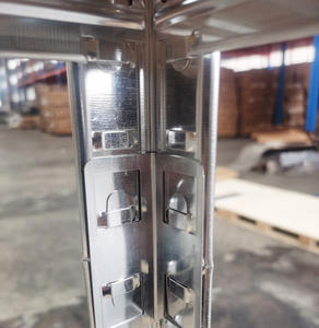 رفوف جراج معدنية خفيفة الخدمة الألمانية في السوق 5 طبقات رفوف بلا رشاش مع لوح MDF - Product Image 4