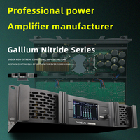 Amplificador de Potencia FX10000Q con Disipador de Calor de Cobre, 4 Canales, Clase TD, DSP, Pantalla Táctil, Dante, AES, FIR, 1350W