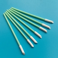 Bâtonnet de nettoyage d'imprimante T-31 rigide en PP, incliné, avec embout en PU de 3 mm, sans peluches, anti-poussière, pour le nettoyage de précision des montres