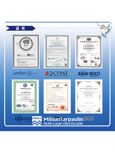 Telo Protettivo MILLION in Polietilene ad Alta Resistenza, Impermeabile, Resistente alle Intemperie e alla Polvere, per Fattorie, Camion, Barche e Container - Product Image 4